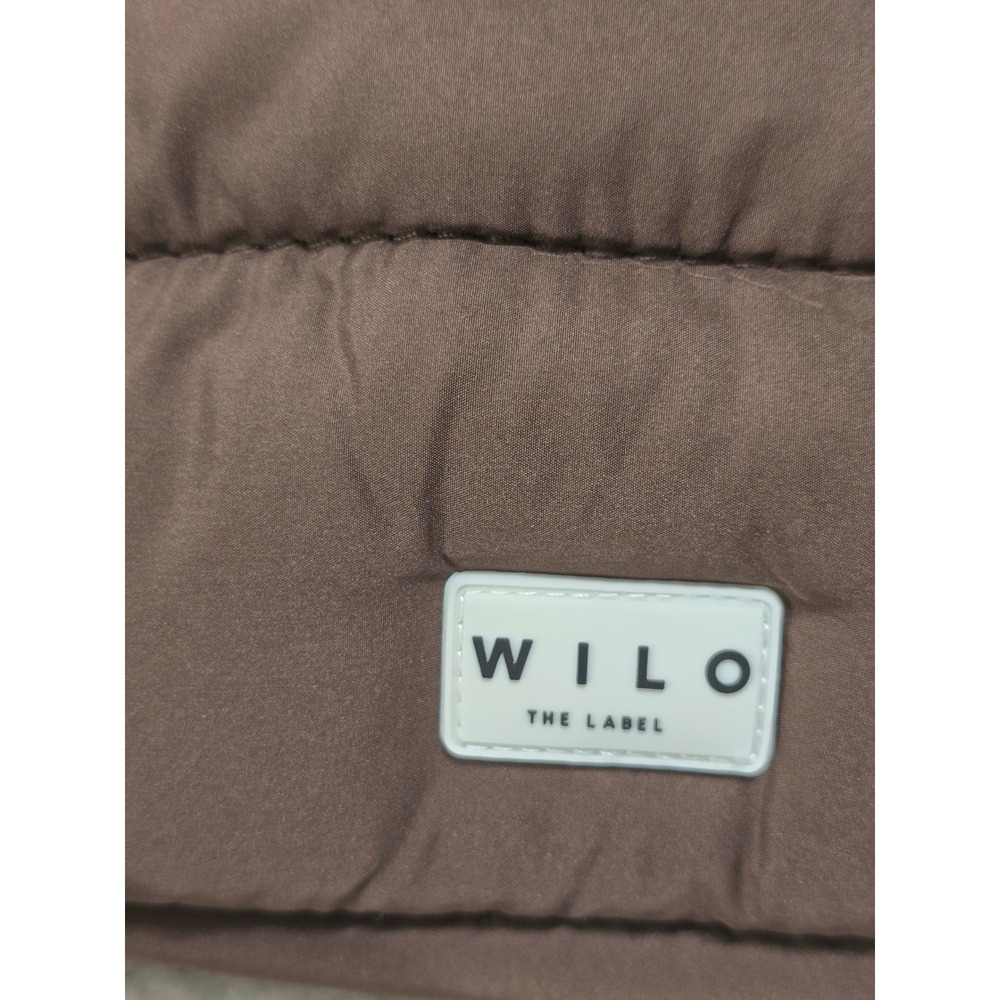 Wilo The Label Mini Two Strap‎ Puffer Tote Bag Espresso Brown Crossbody ESPMINI - Picture 8 of 13